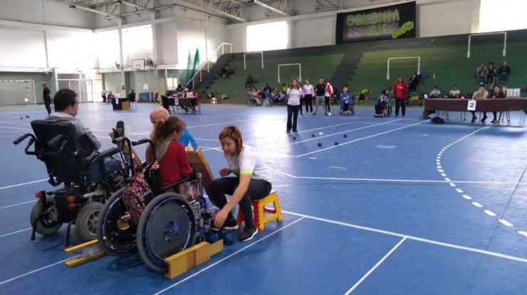 Varela fue sede de la Liga de Boccia del Sur